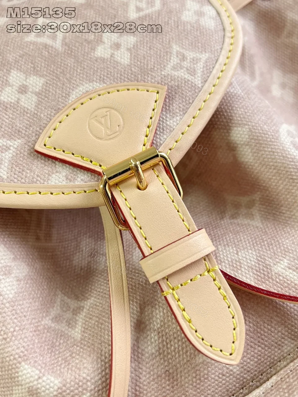 View 4 of Monogram Mini Backpack: Textured Leather, Compact Luxury