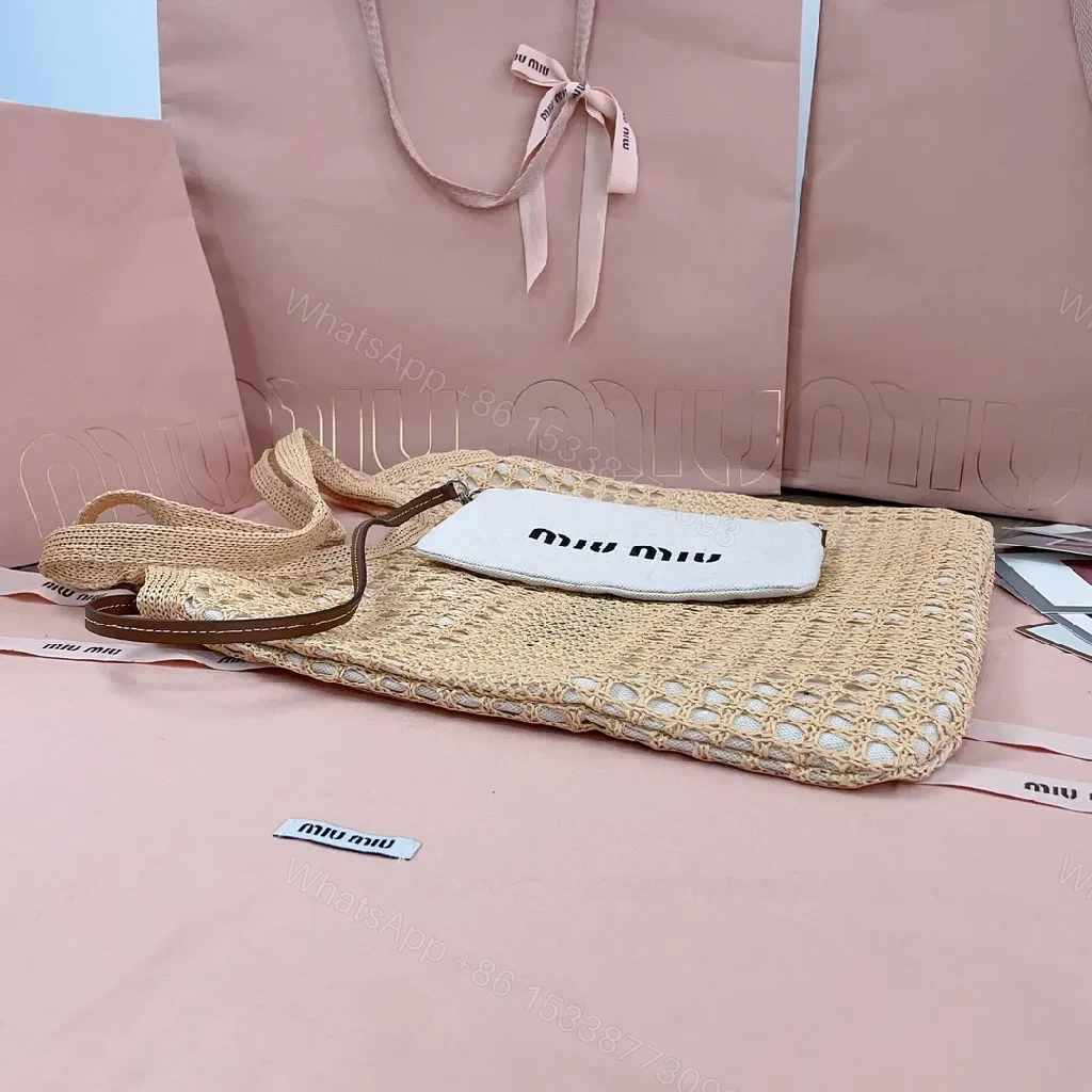 View 5 of Breathable Net Tote with Subtle Logo Detail Tote