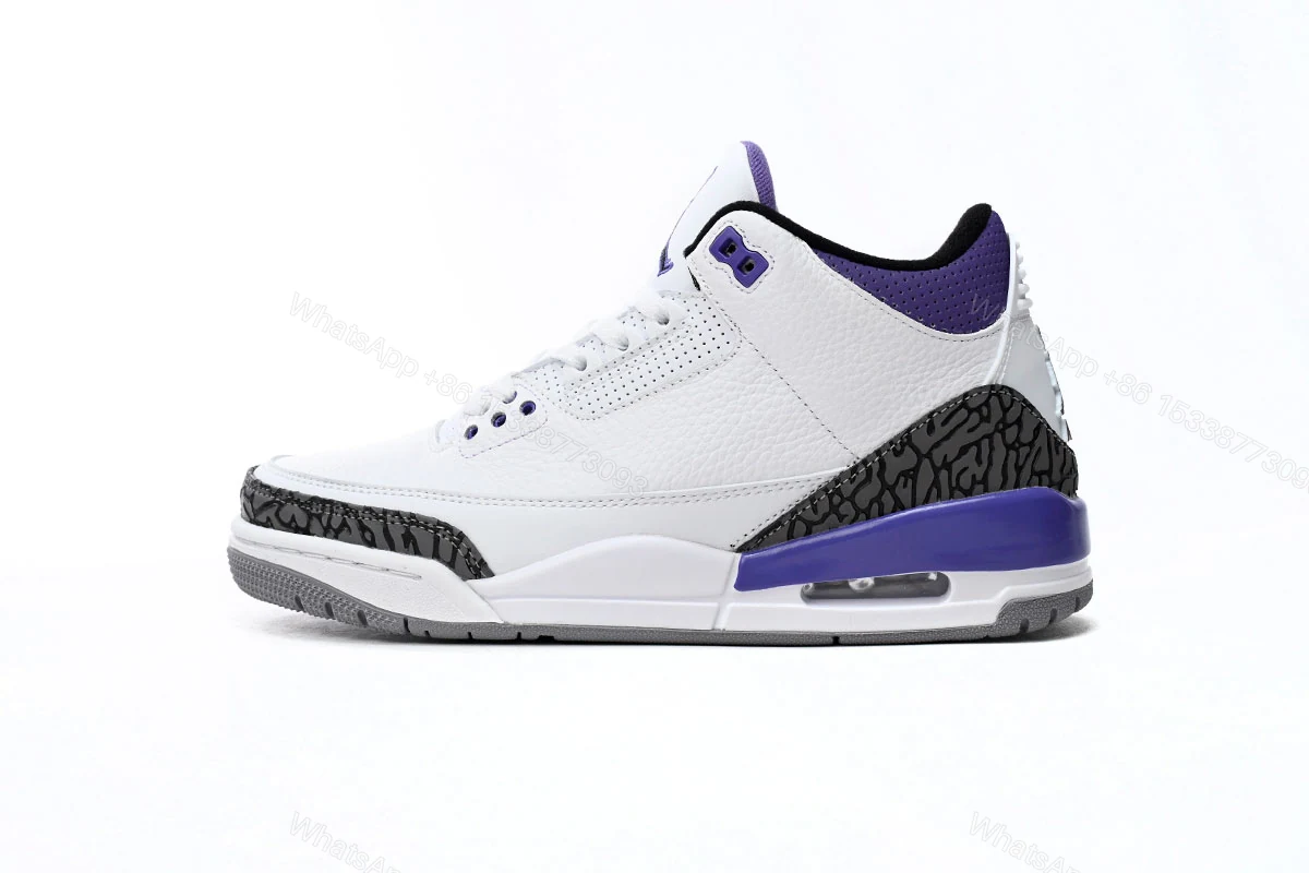 View 13 of (GET)Air Jordan 3 Retro Dark Iris CT8532-105