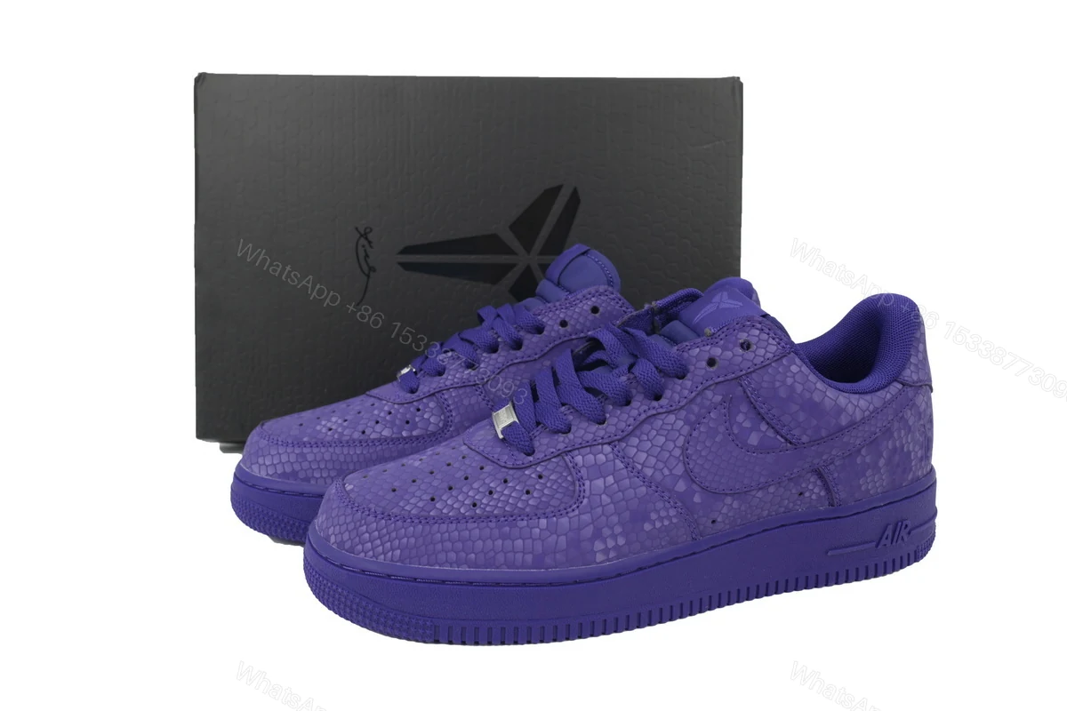 View 7 of Kobe Bryant x Air Force 1 Low 'Court Purple' IB0018-500
