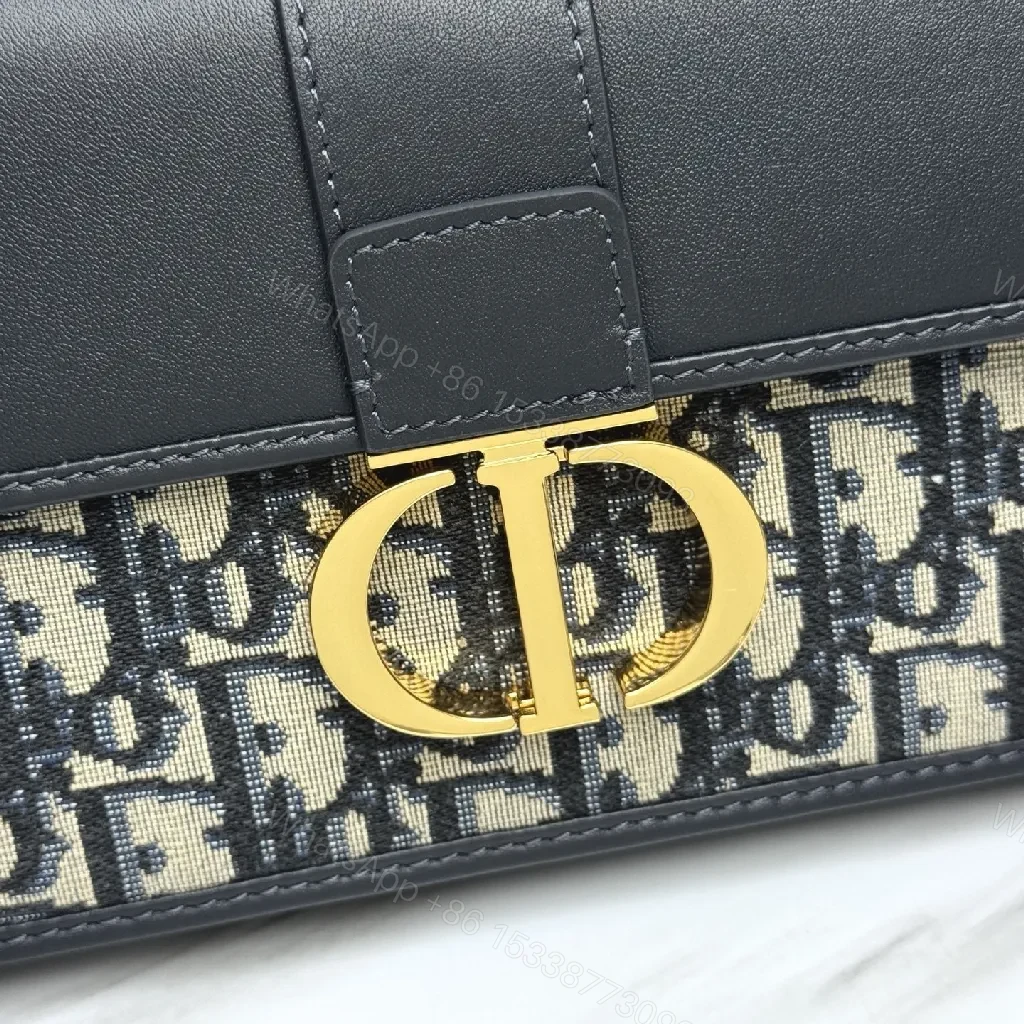 View 4 of Chic Leather Monogram Mini Bag: Structured Luxury
