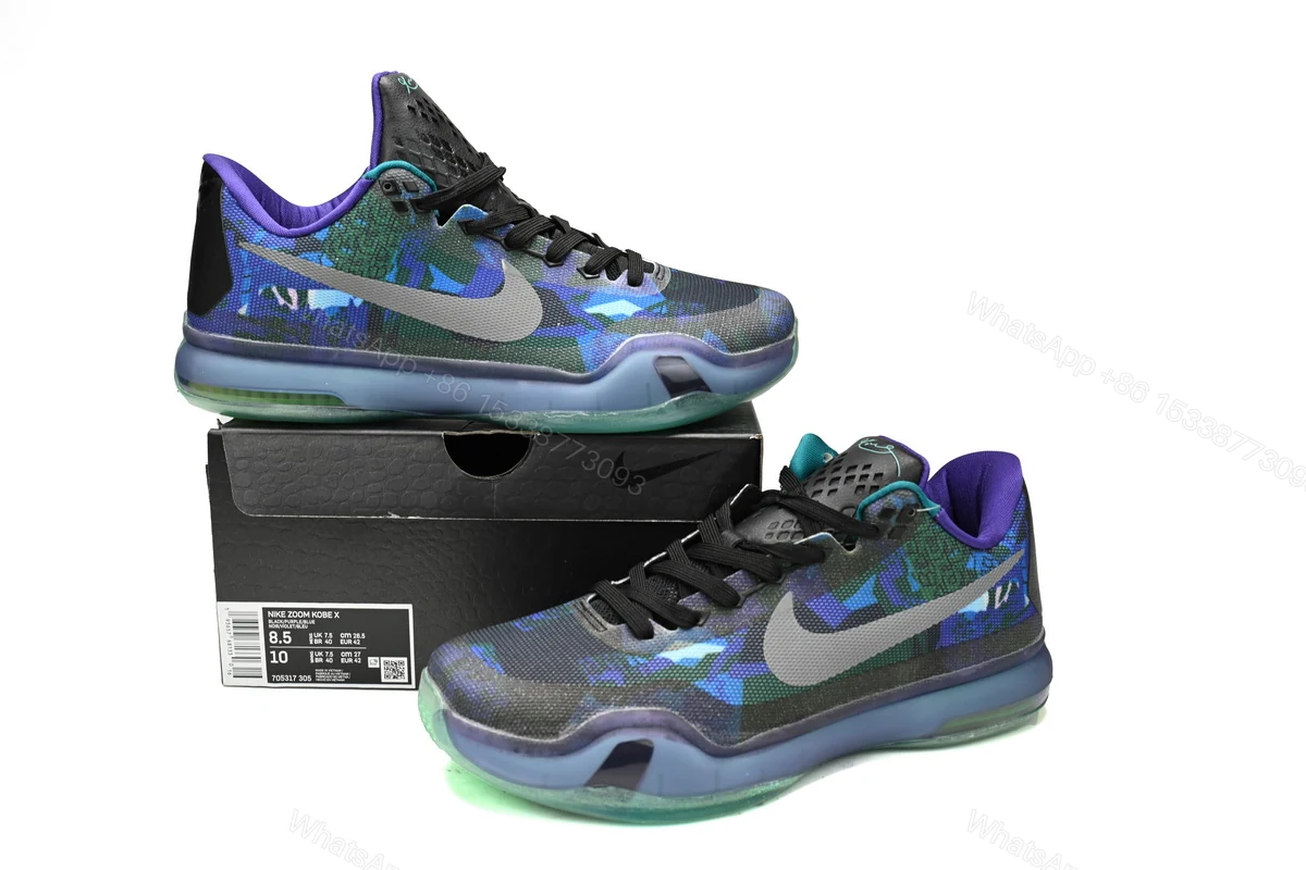 View 2 of Nike Kobe 10 Overcome 705317-305