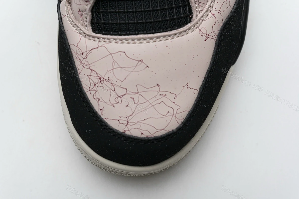 View 6 of Air Jordan 4 Retro Silt Red Splatter (W) AQ9129-601
