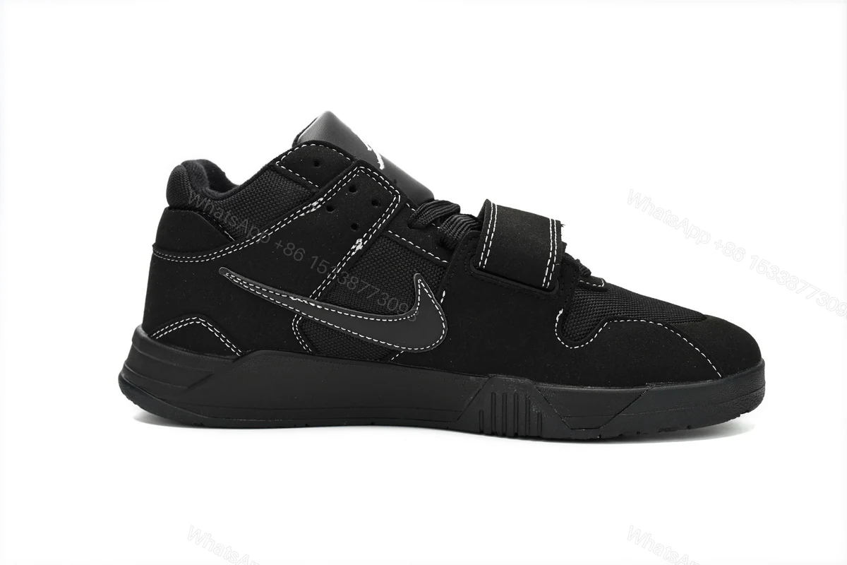 View 5 of Travis Scott x Jordan Cut The Check Nice Kicks Black Knight FZ8117-010