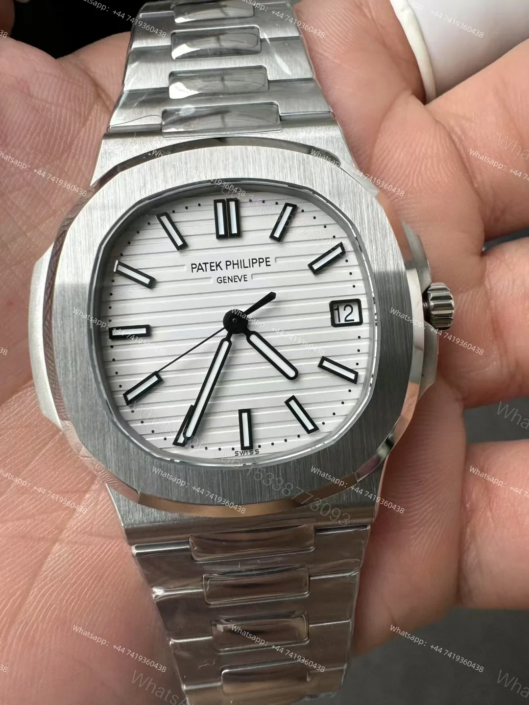View 8 of Patek Philippe Super Clone Nautilus 5711 White Dial 40MM