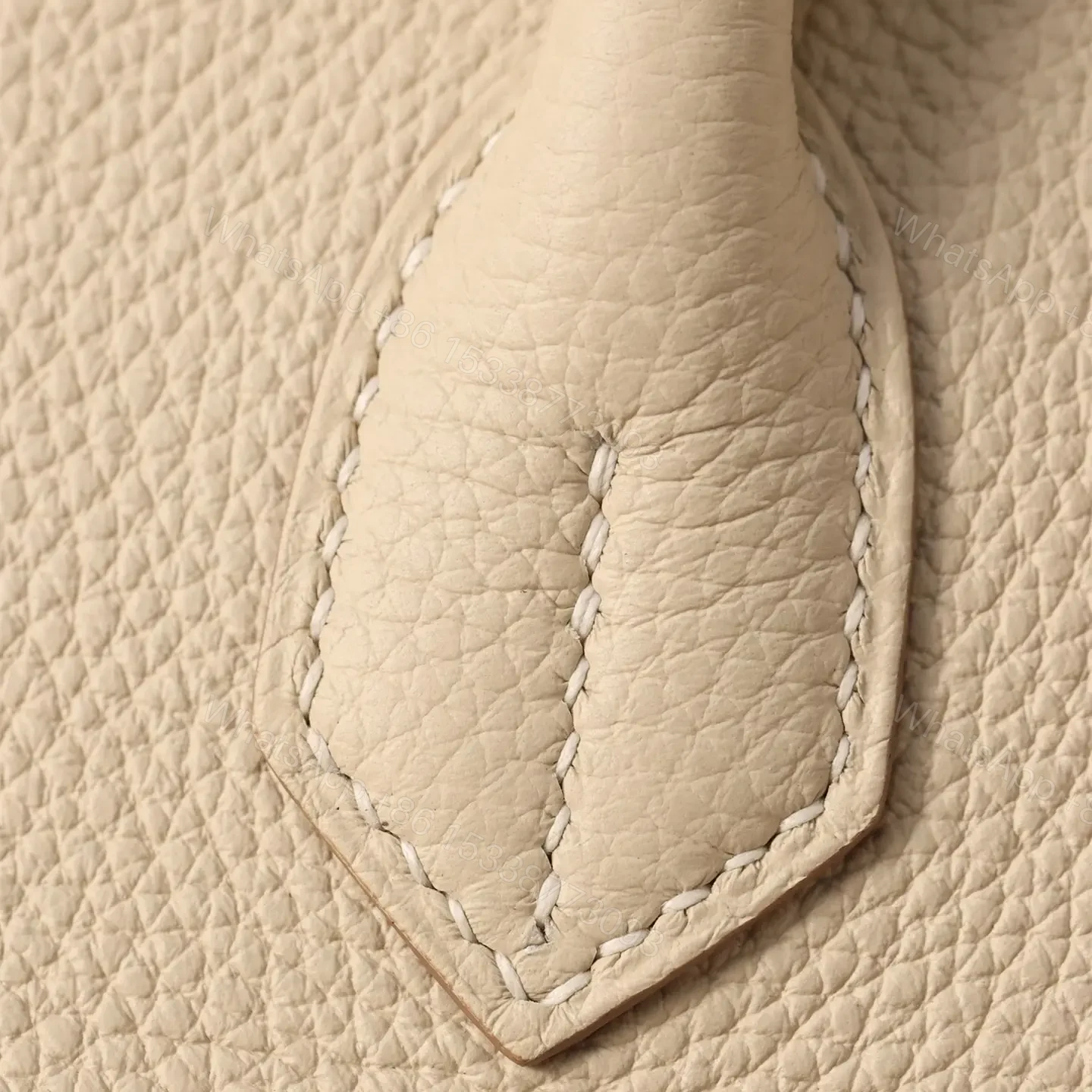 View 16 of 高仿Hermes*Birkin30奶昔白金扣免檢版