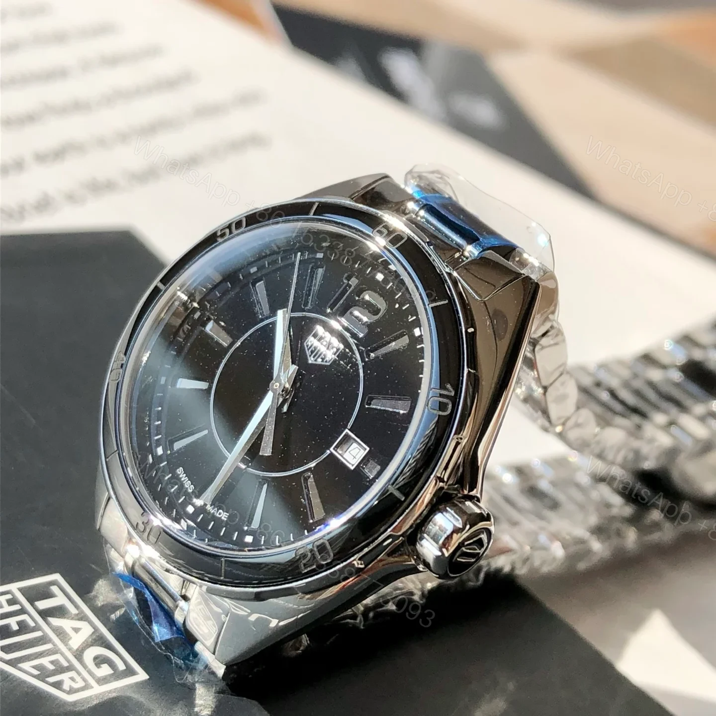 View 4 of TAG Heuer Carrera Women’s Ceramic Quartz Watch 35MM Black Ceramic Bracelet Premium Edition TAGHEUER-CARRERA-WM-CERAMIC-BLK-35