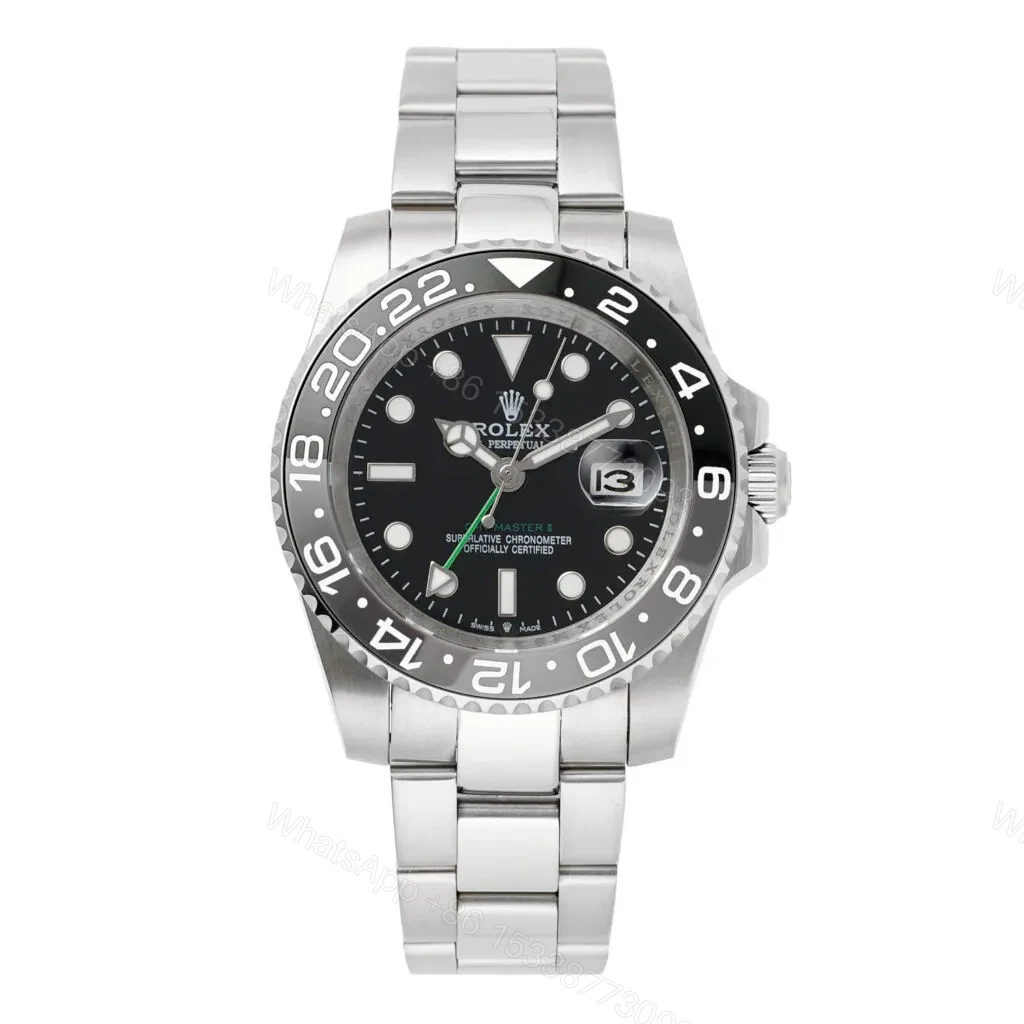 Replica Rolex GMT-Master II 126710GRNR “Bruce Wayne” Oyster — view 1