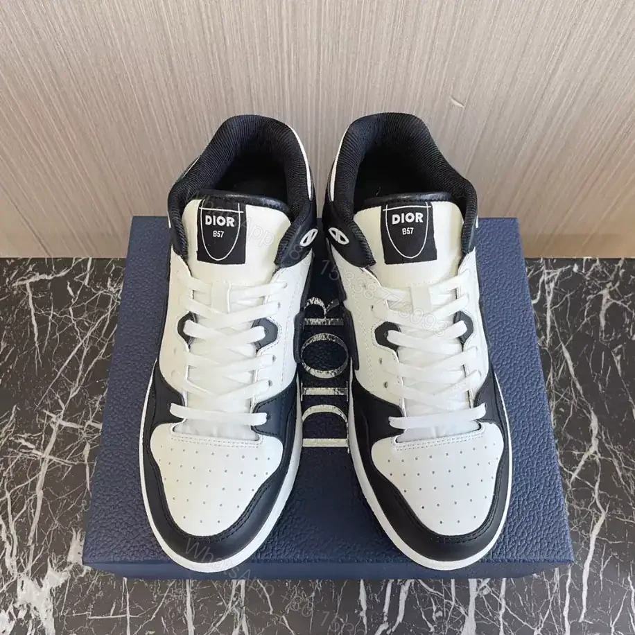 View 6 of B57 MID-TOP SNEAKER DIOR OBLIQUE JACQUARD – CD124