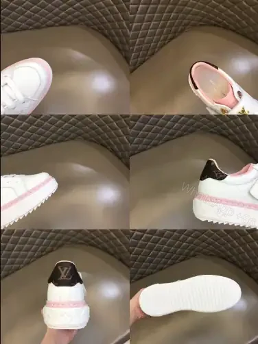 View 3 of LOUIS VUITTON TIME OUT SNEAKER IN WHITE AND PINK – LSVT364