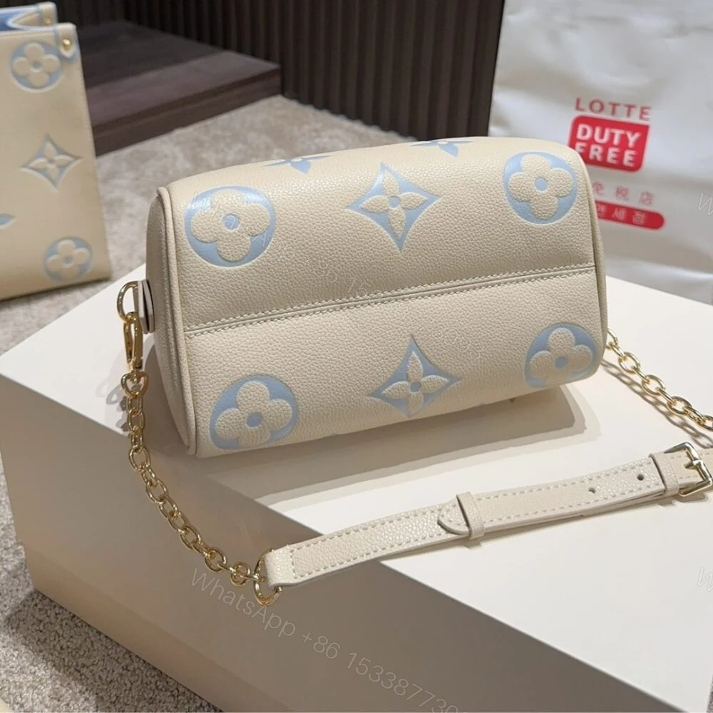 View 4 of Louis Vuitton Speedy Bandoulière 20 Candy Blue 20Cm M46883