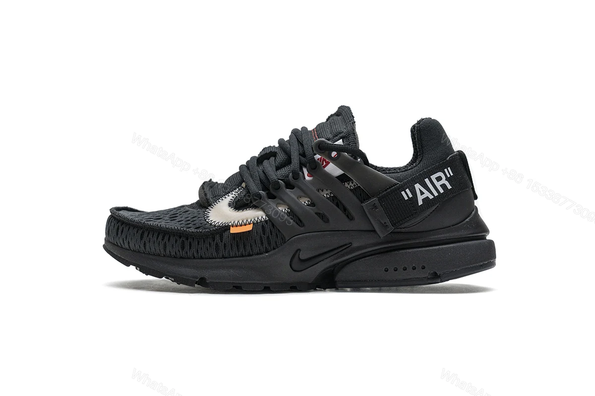 View 4 of OFF-WHITE x Nike Air Presto Black AA3830-002