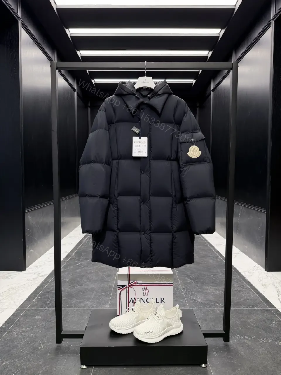 Bold Insulated Puffer Coat with Subtle Detailing — view 1