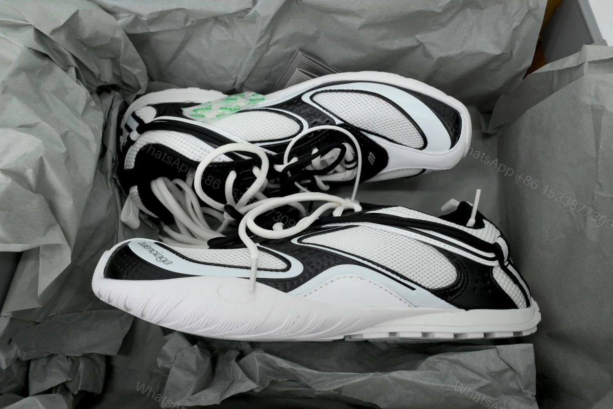 View 6 of Balenciaga Runner Radar 'Black and White' 865703 WSTEO 9010
