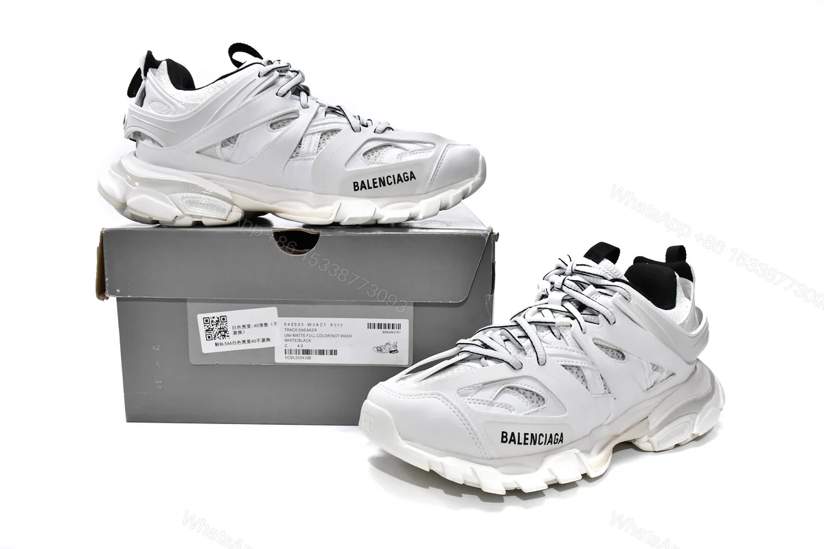 Balenciaga Track Led White Black 542023 W3AC1 9010 — view 2