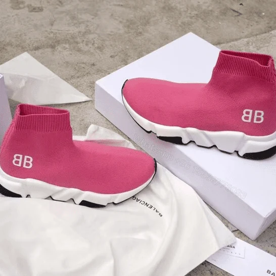 View 7 of BALENCIAGA SPEED TRAINER PINK – BB013