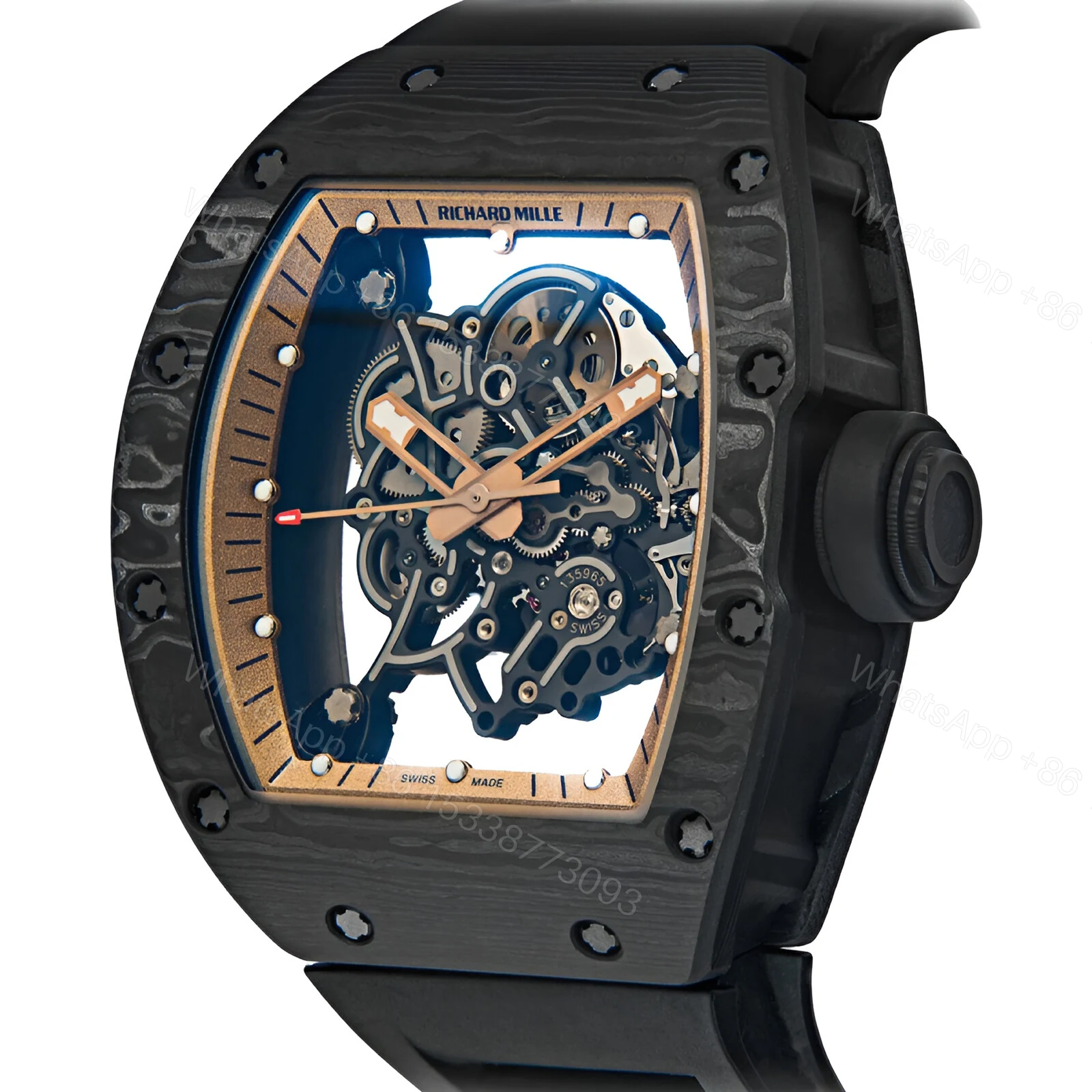 View 2 of Richard Mille RM055 Bubba Watson Replica