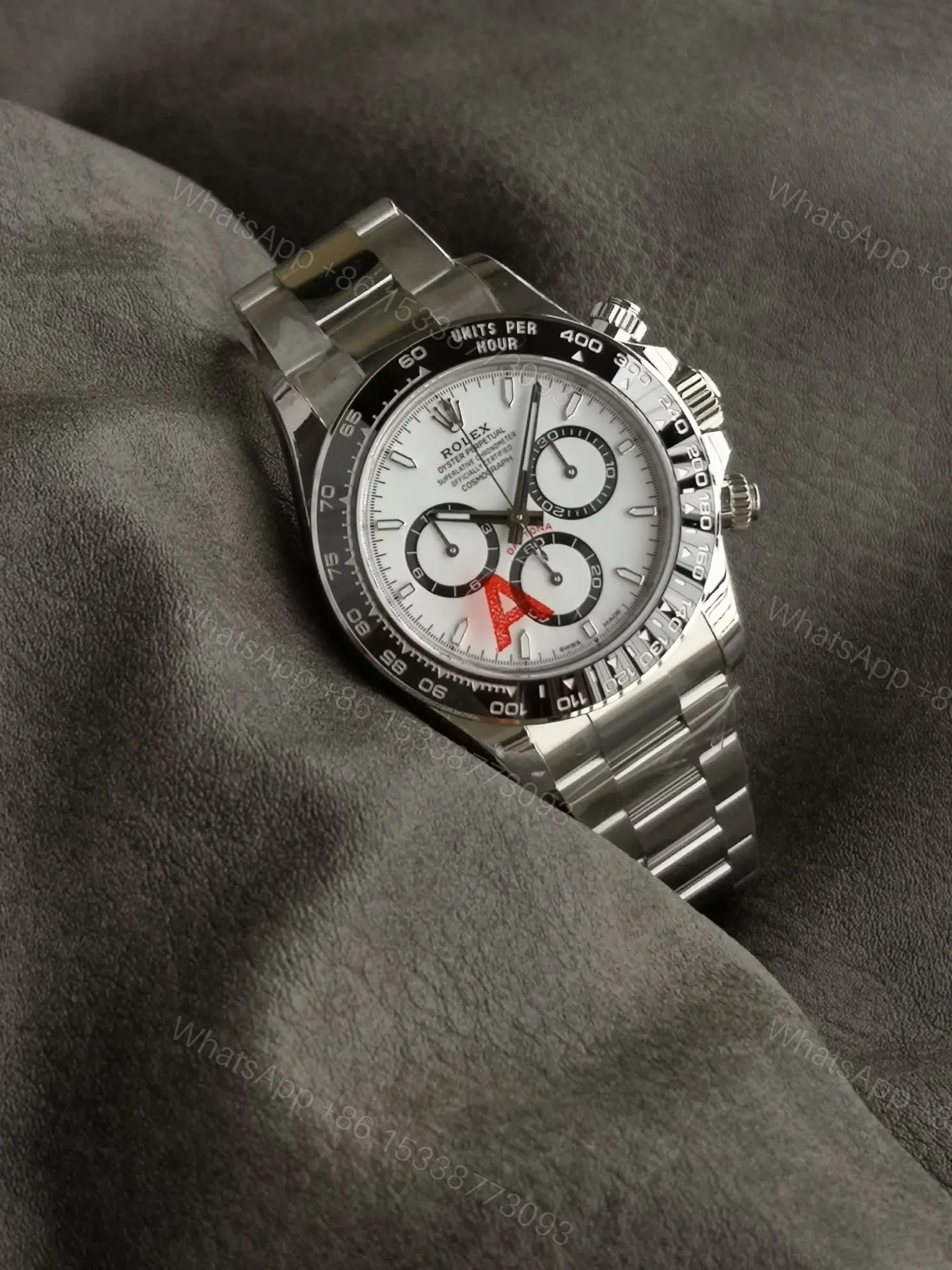 View 4 of Rolex Daytona VSF V1 White Dial Replica 40mm 126500LN-0001