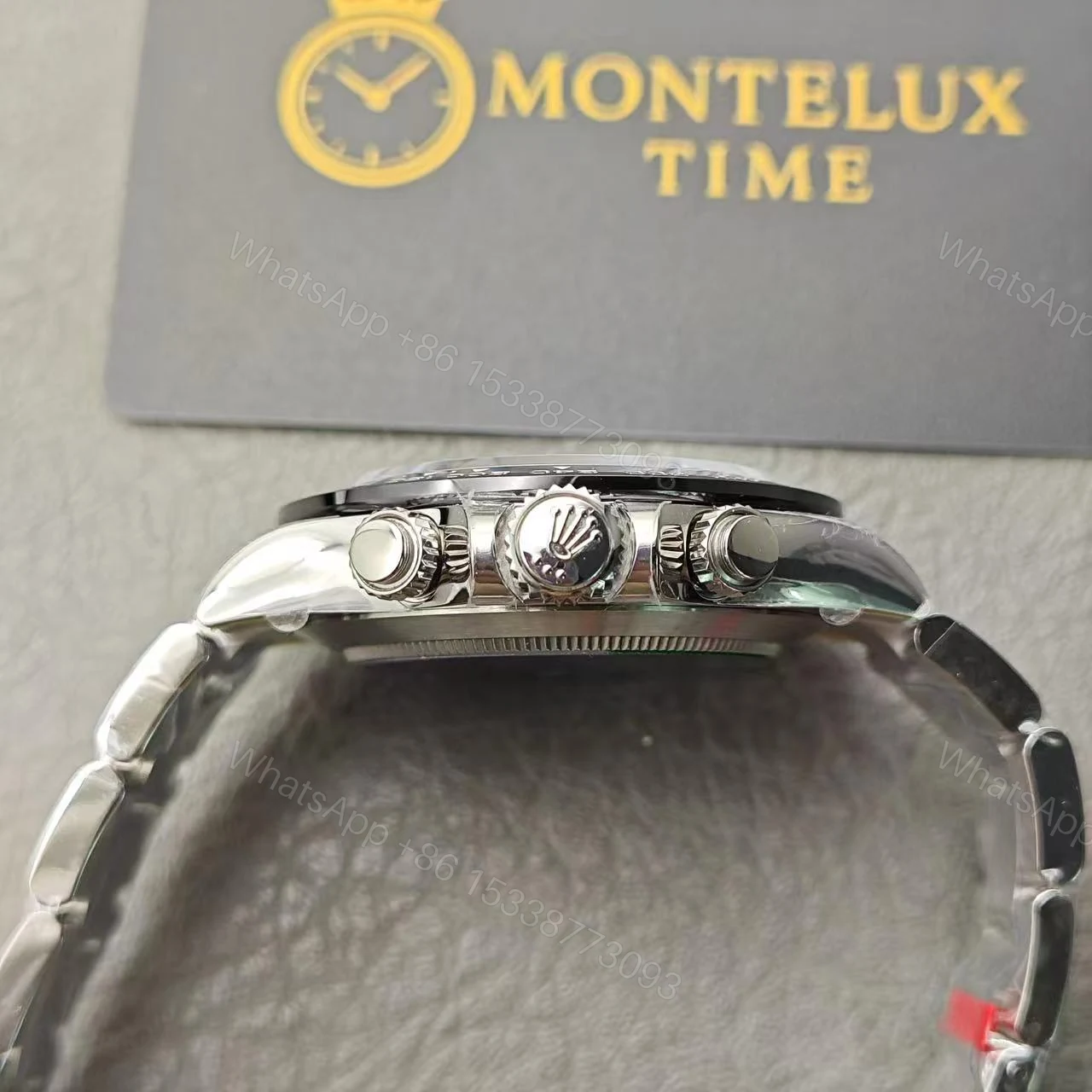 View 15 of Rolex Daytona Panda Replica Copy 116500LN Black Bezel