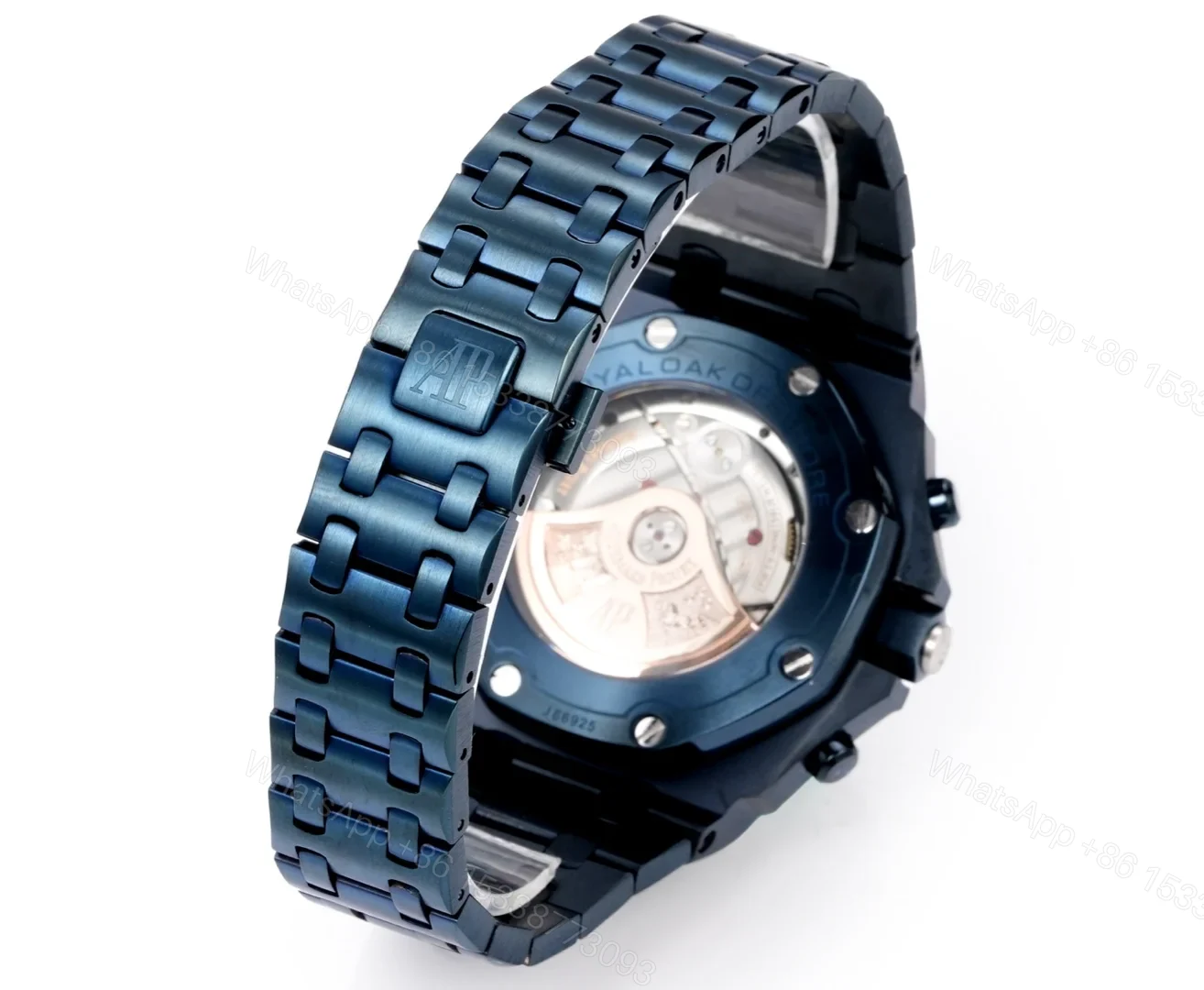 View 8 of Audemars Piguet Royal Oak Offshore Blue Replica 42MM Premium Ceramic-Style Bracelet RG-AP-OFFSHORE-BLUE-42