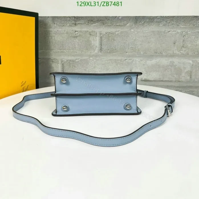 View 13 of Fendi Beige Peekaboo ISeeU Small Bag ZB7481