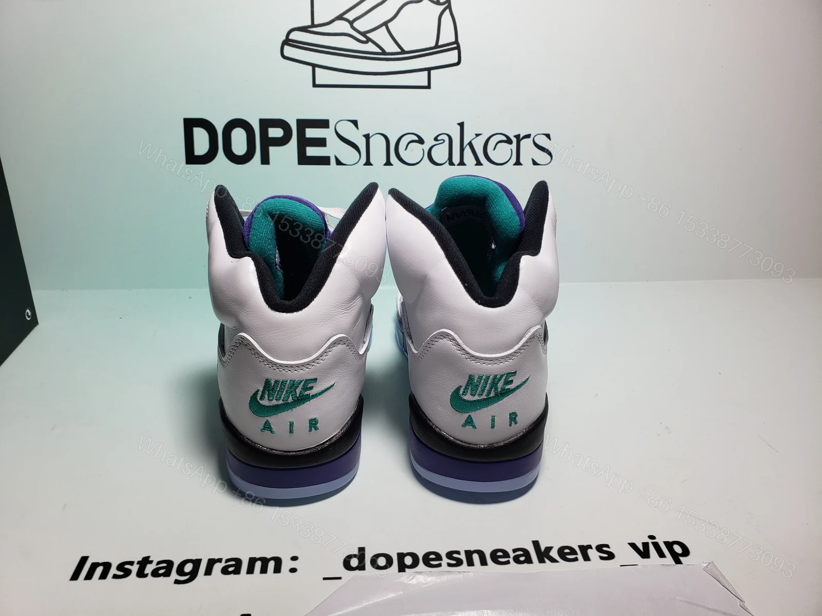 View 6 of Air Jordan 5 Retro 'Grape' 2025 HQ7978-100