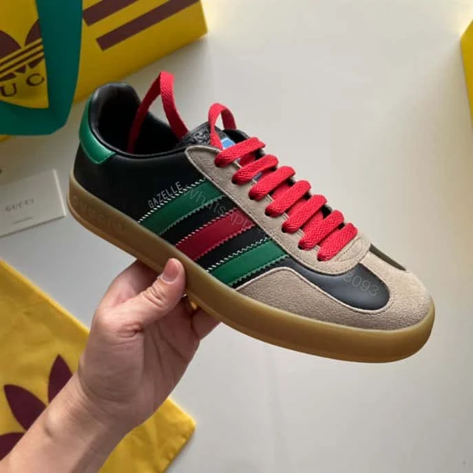 View 3 of Gucci x Adidas men’s Gazelle Sneaker – GC130