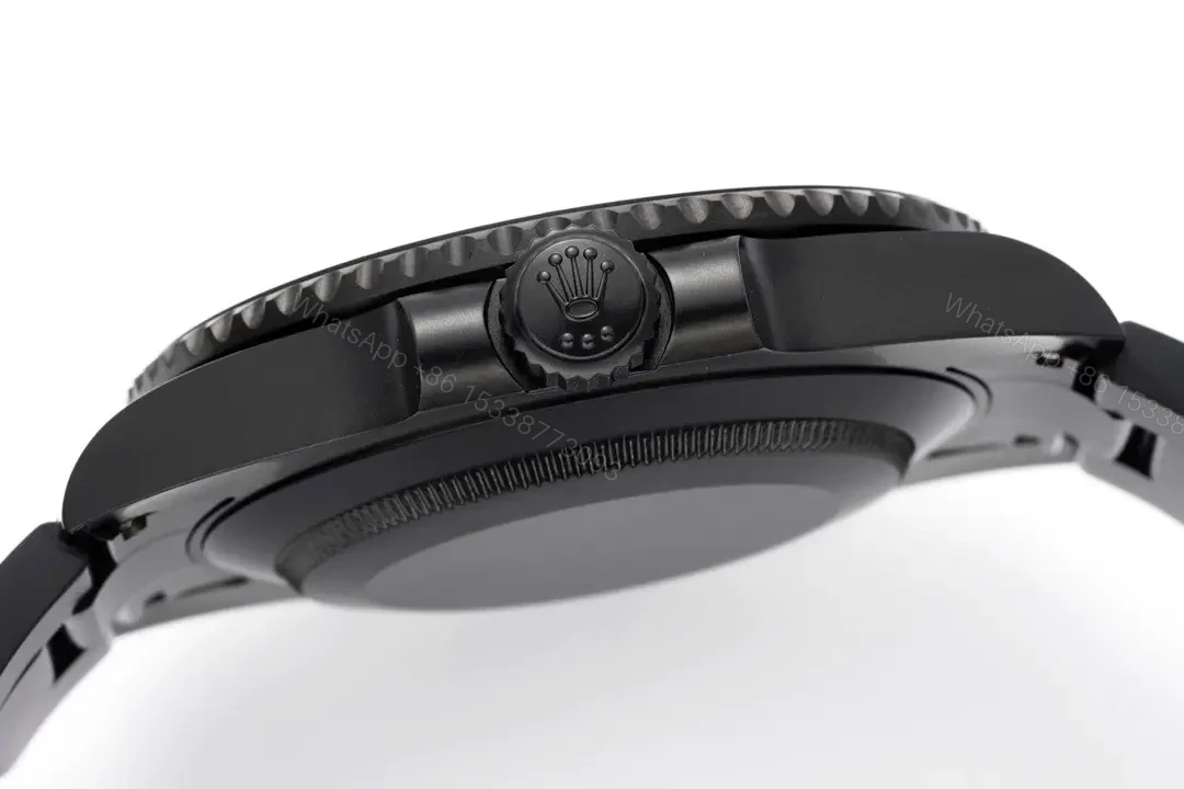 View 6 of Stealthy ghost submariner replica 40MM Black Carbon Custom Edition RG-SUBMARINER-GHOST-CARBON