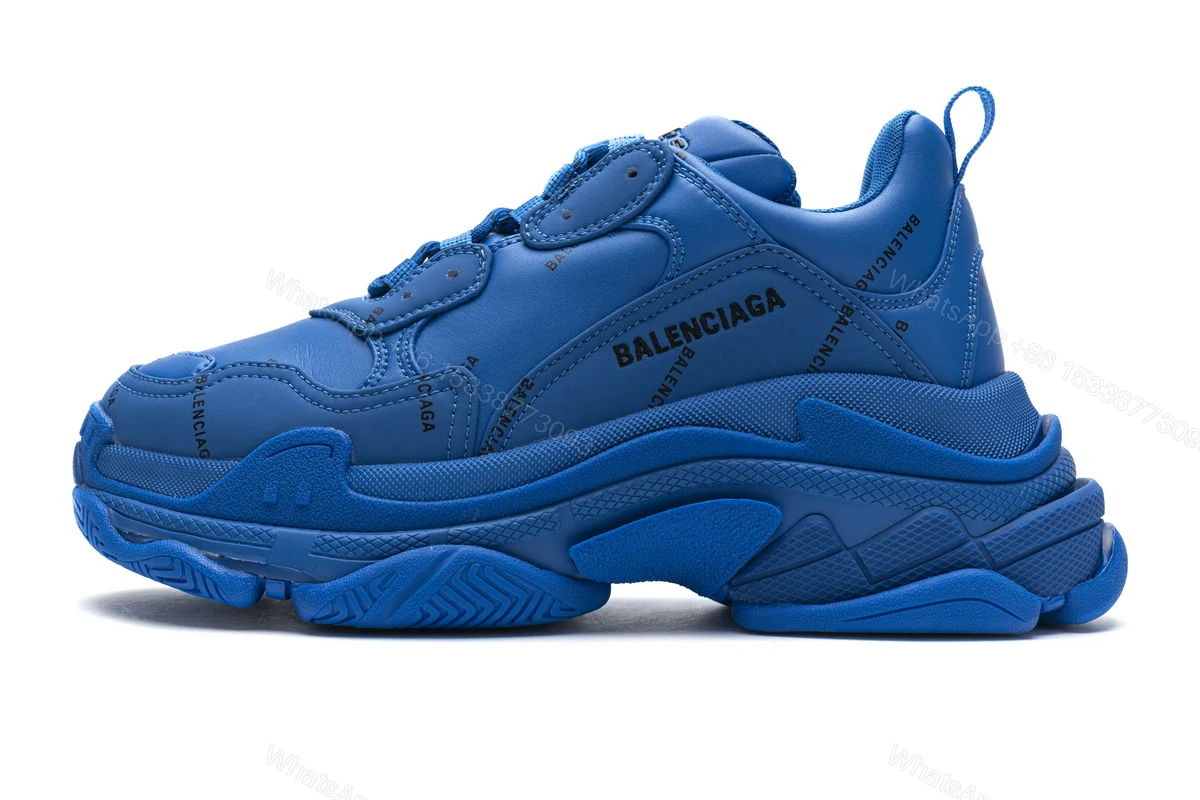 View 10 of Balenciaga Triple S Letter Blue 536737 W06E2 0848