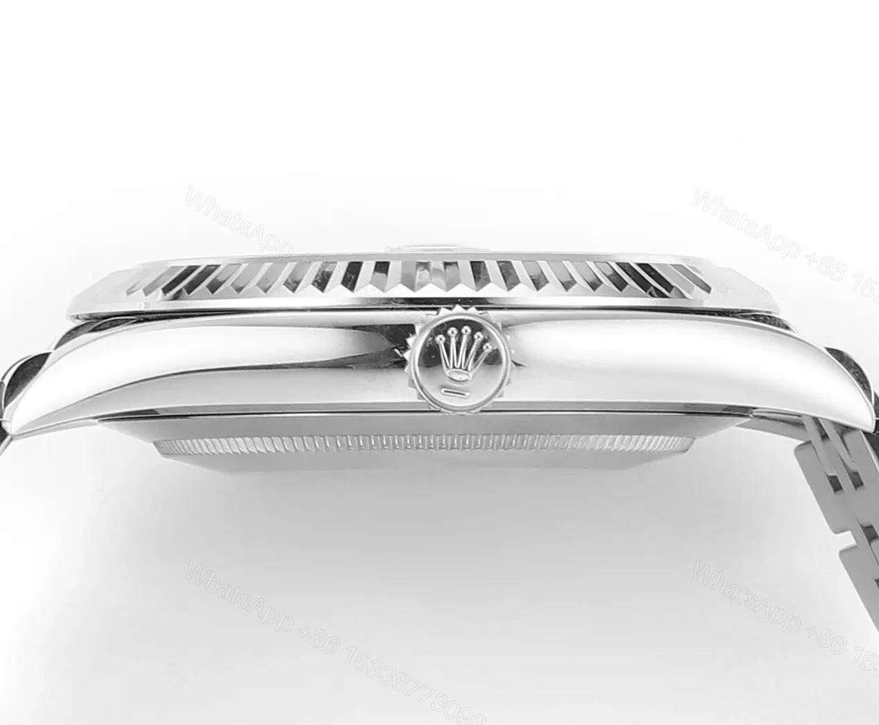 View 7 of 3A Factory Clean Factory DDF Silver Classic Datejust Watch 41mm
