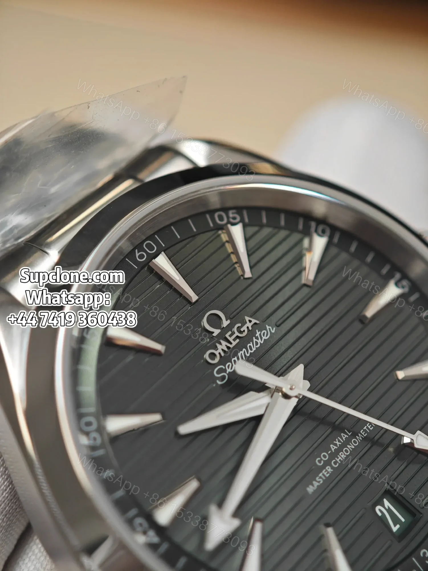 View 6 of Omega Super Clone Seamaster Aqua Terra 150M 41MM 220.10.41.21.10.001