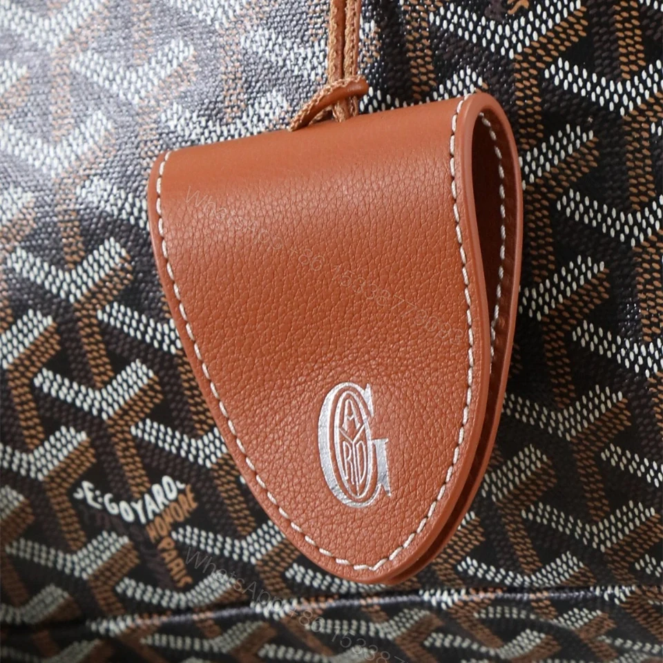 View 7 of 高仿Goyard*STLOUIP1滿印Tote手提袋棕色免檢版小號