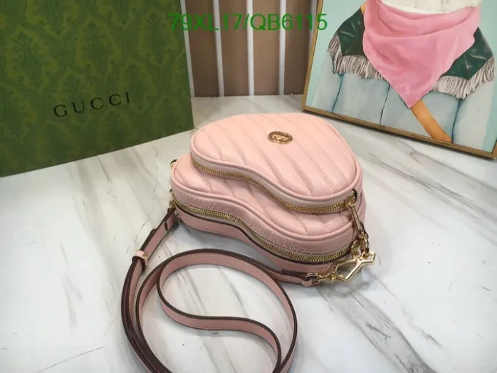 View 14 of Gucci Replica Red Heart Mini Bag QB61154