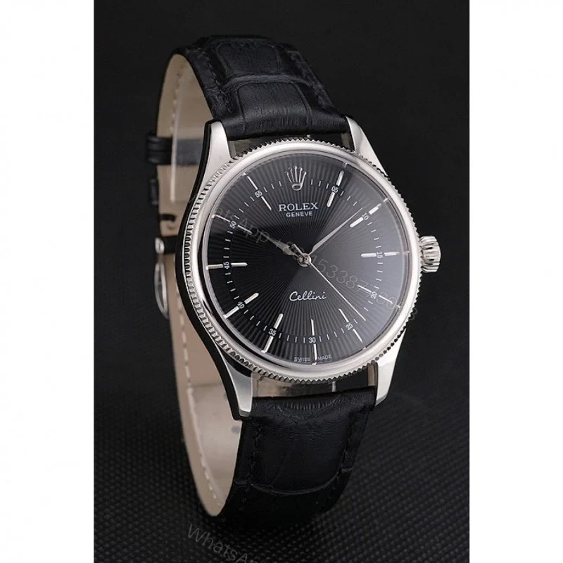 View 3 of Superclone Rolex Cellini Black Dial REP016809