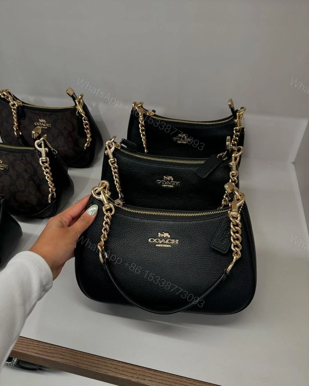 View 17 of FIRST COPY Coach Teri Shoulder Bag