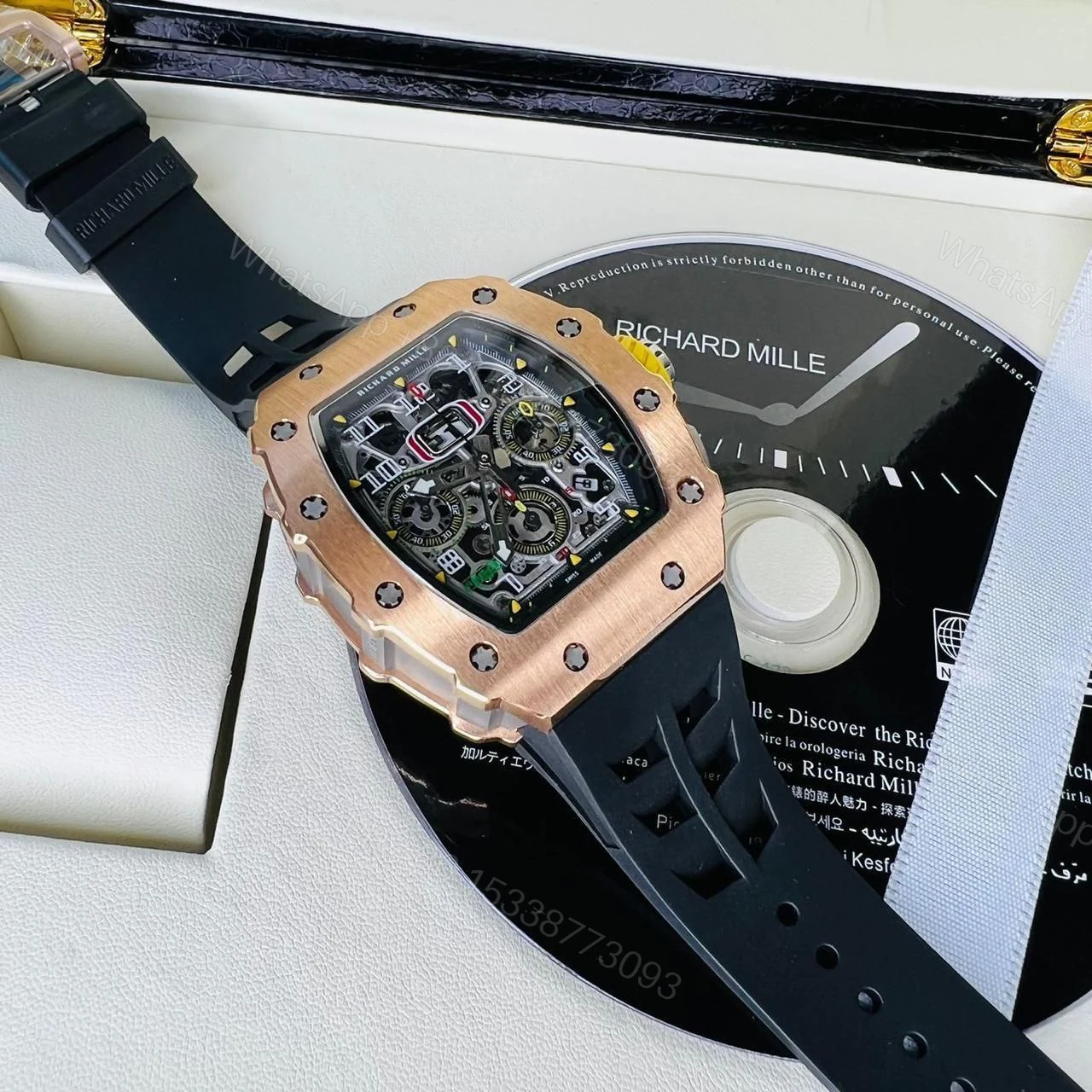 View 12 of Richard Mille RM 11-04 Mancini Carbon TPT