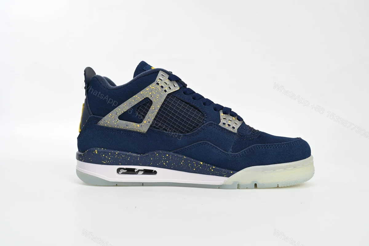 View 5 of Air Jordan 4 Retro Michigan AJ4 1036660