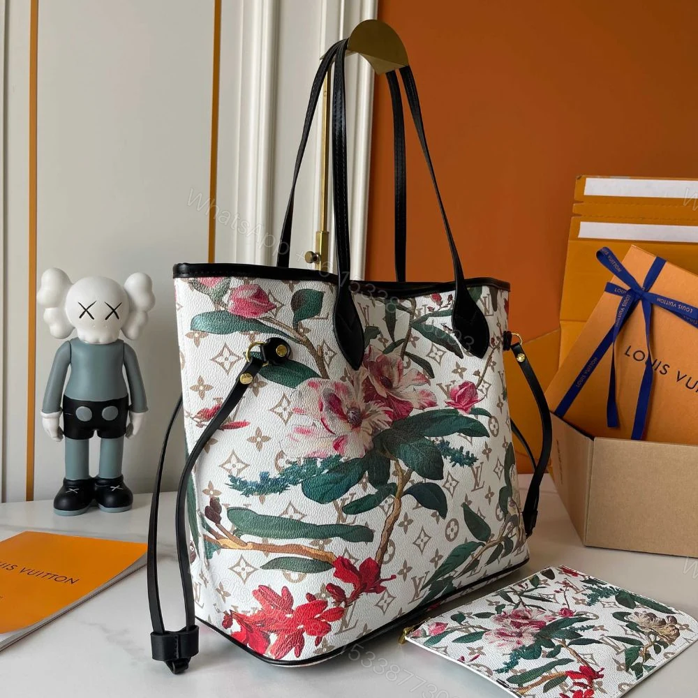 View 3 of Louis Vuitton Neverfull MM Monogram Canvas Dune 32Cm