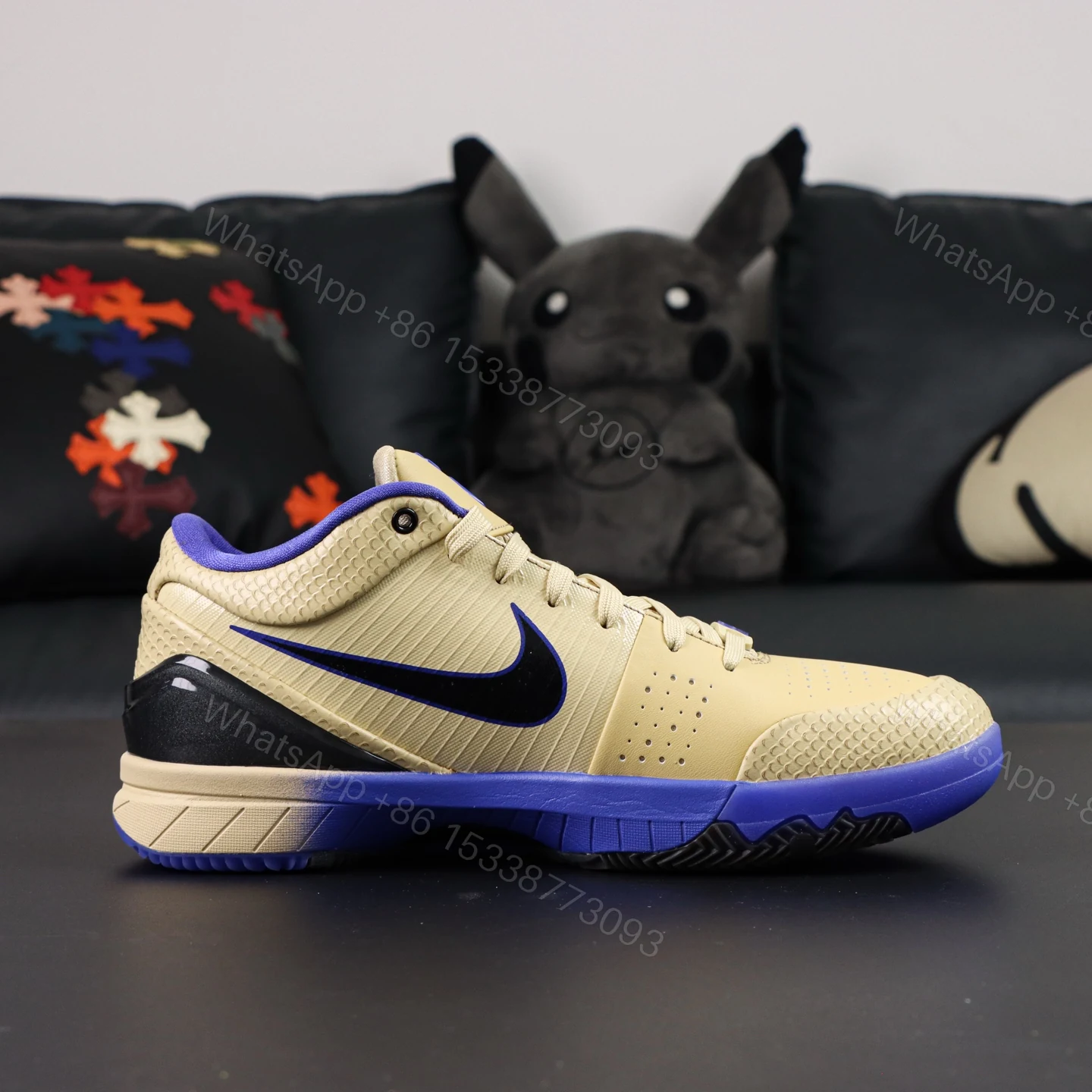 View 2 of Kobe 4 Protro FC Barcelona Team Gold Reps