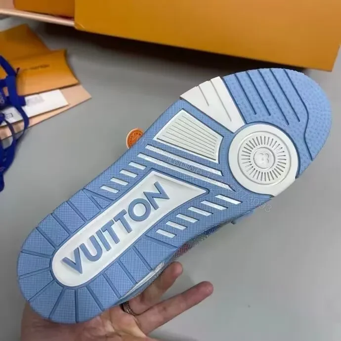 View 5 of Denim Patchwork Sneakers: Lux Urban Comfort Shoes