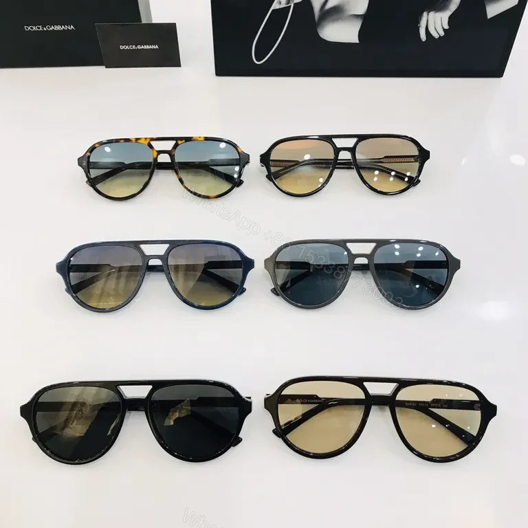 View 6 of Bold Black Frame Sunglasses â€“ Dolce & Gabbana Luxury Eyewear