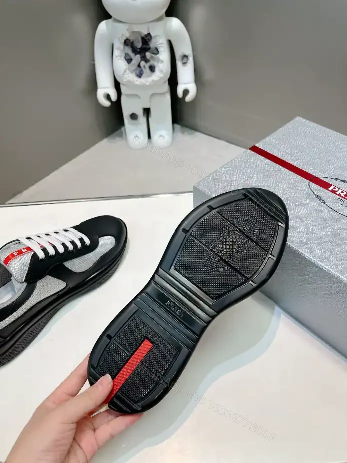 View 8 of PRADA AMERICA’S CUP SOFT RUBBER AND BIKE FABRIC SNEAKERS – PRD006