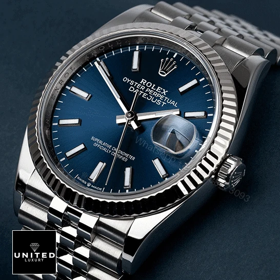 View 6 of Rolex Datejust 126334-0002 Blue Dial Replica