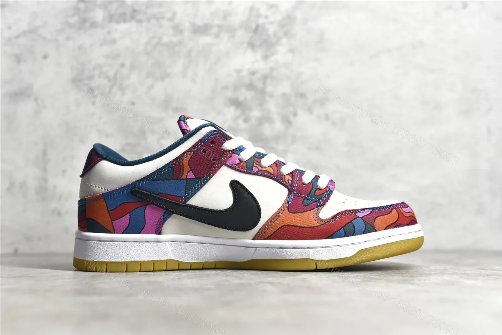 View 3 of DUNK SB LOW PRO PARRA ABSTRACT ART (2021) Reps