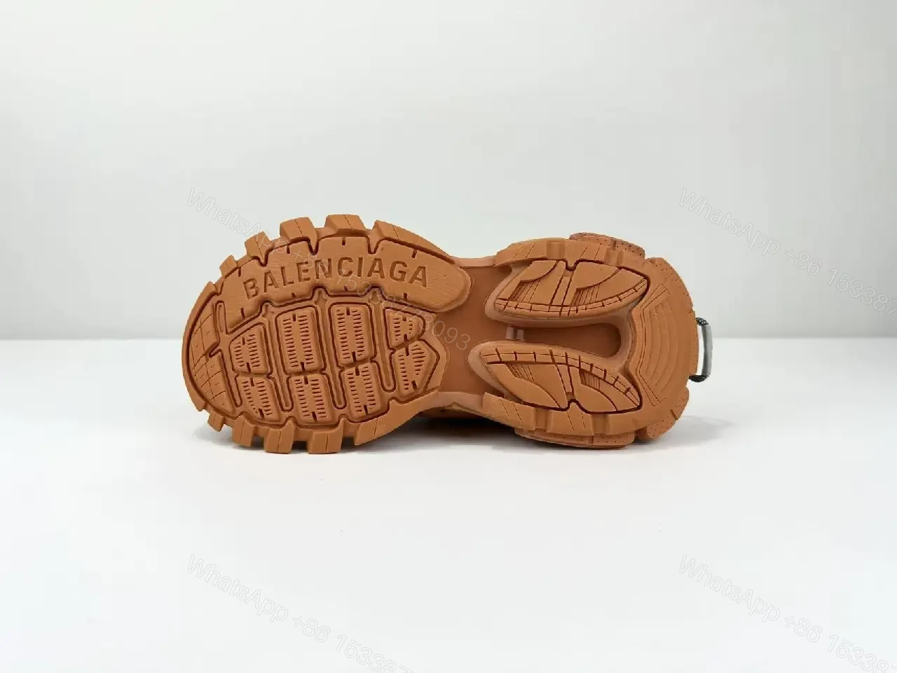 View 5 of Chunky Leather-Texture High-Tops with Rugged Outsole