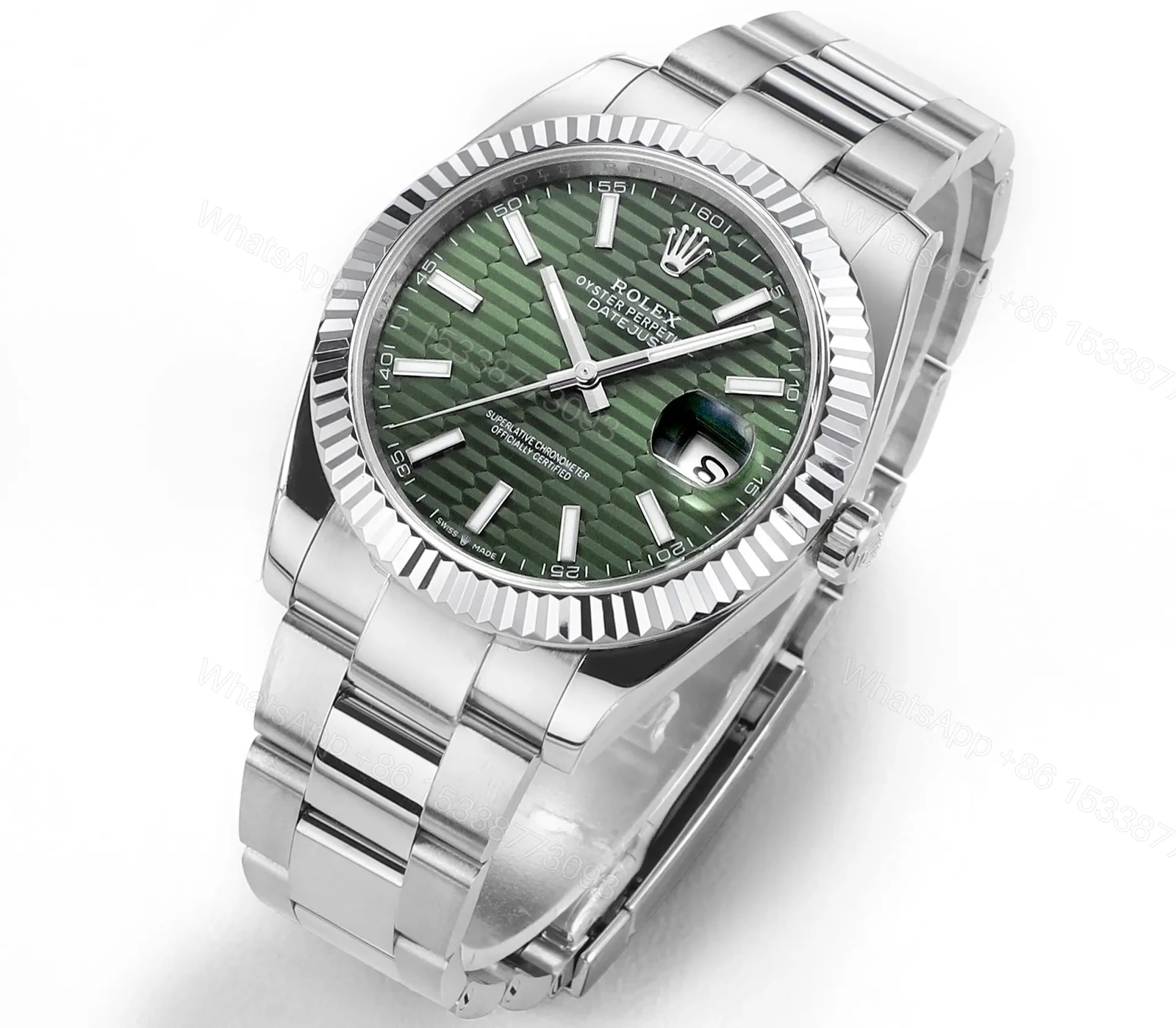 View 2 of RM Factory Clean Factory DDF Green Classic Datejust 41mm Watch