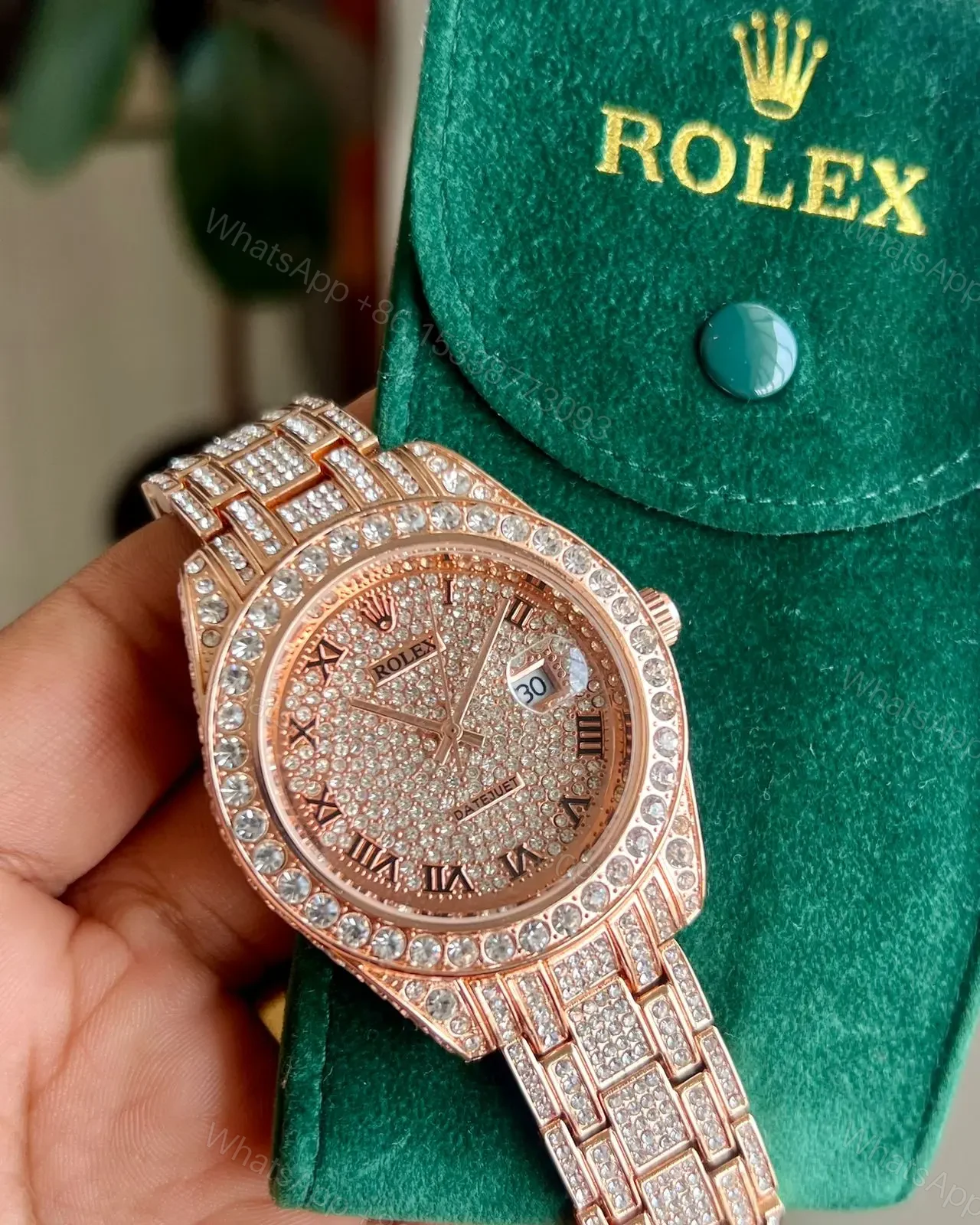 View 3 of Rolex For Men’s Model Diamond Original Model