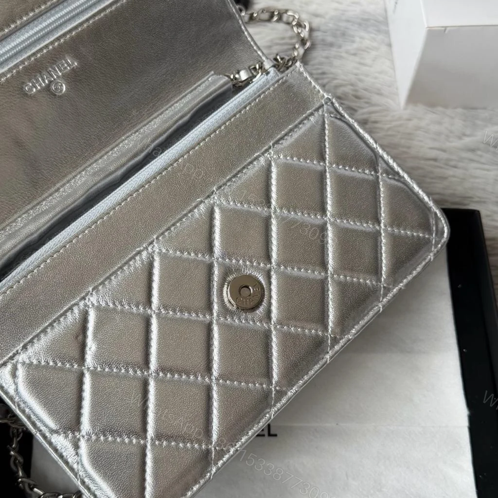 View 4 of Chanel WOC sliver