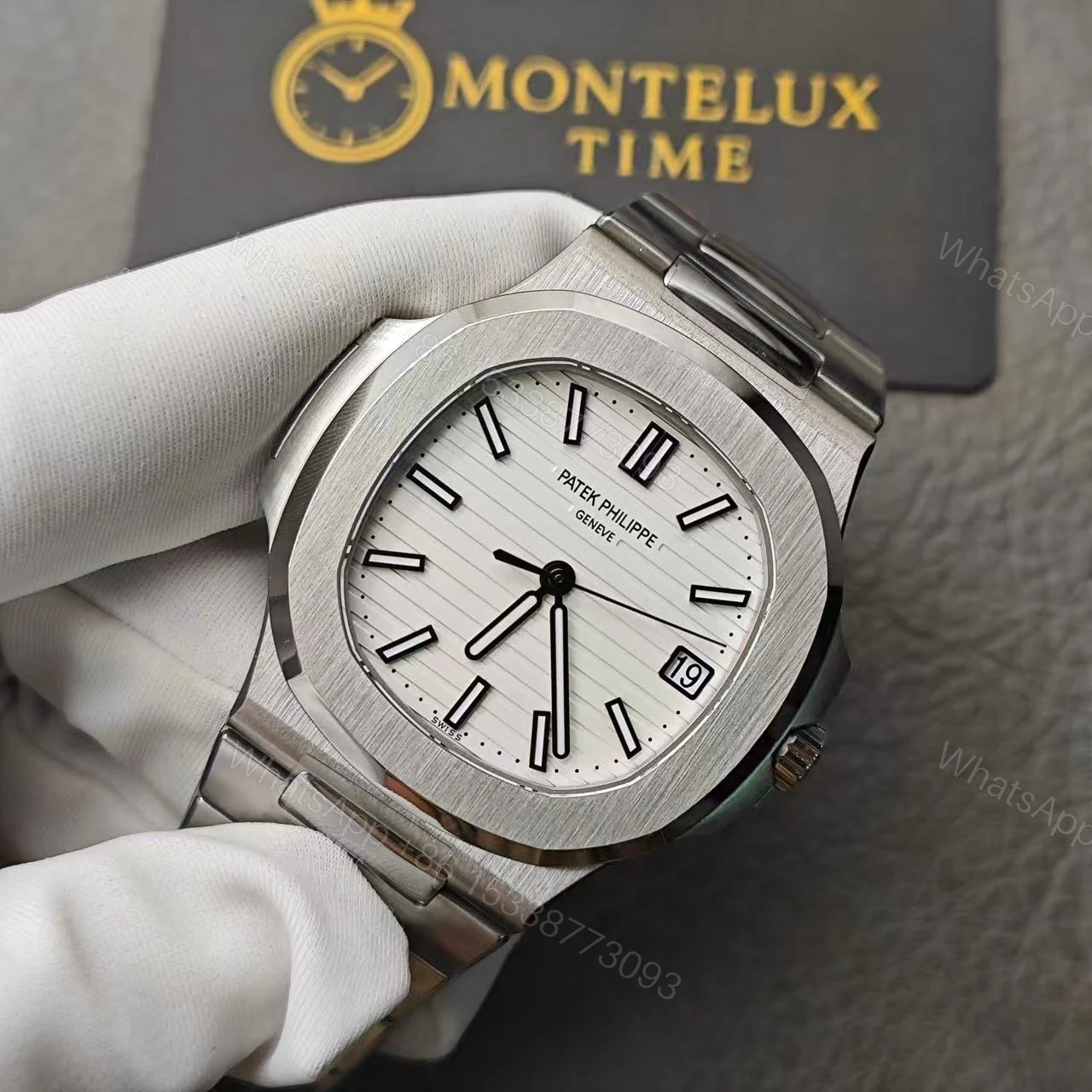View 12 of Replica Patek Philippe Nautilus 5711 White Dial