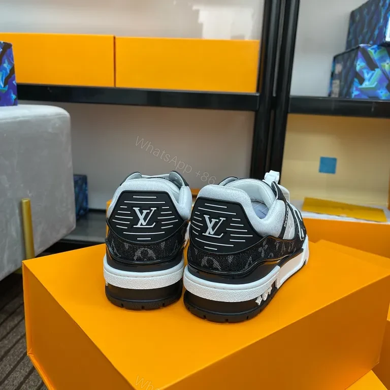 View 3 of Bold Monogram Sneaker: All-DayLV Luxury High-Top
